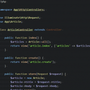 LaravelでCRUDプログラミング
