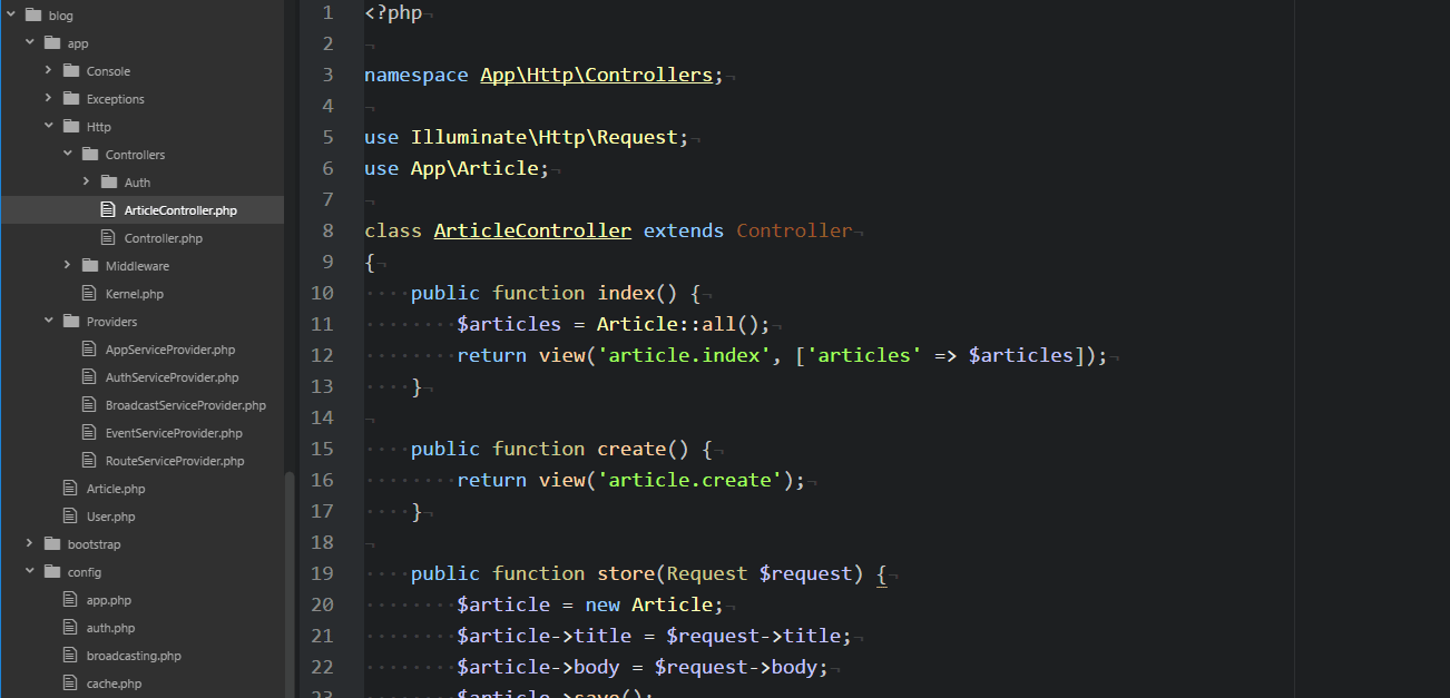 LaravelでCRUDプログラミング